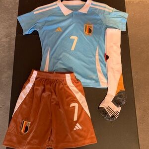 Kids Belgium 2024 Jerseys